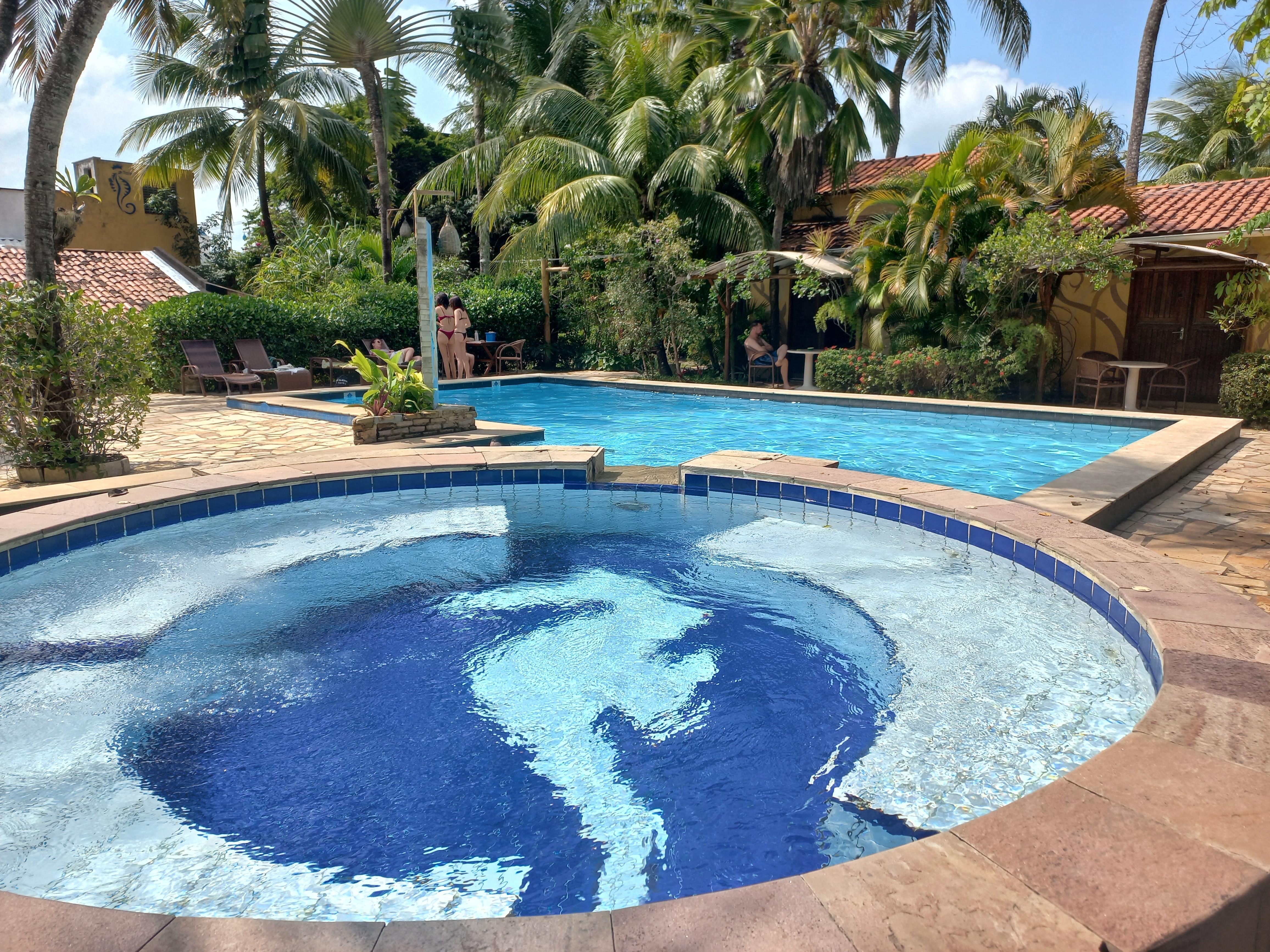 Área externa - hidro e piscina