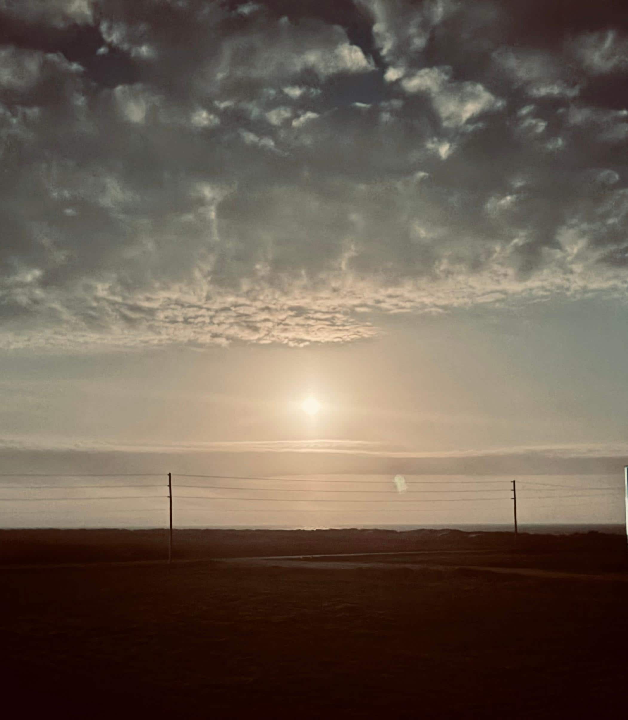 Full moon from the deck