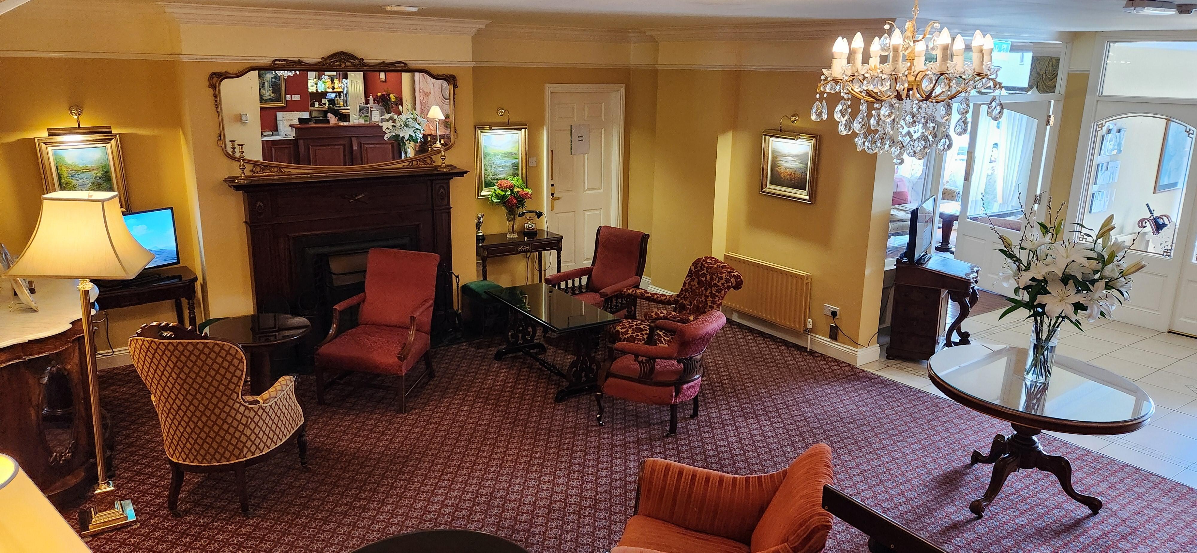 The lobby