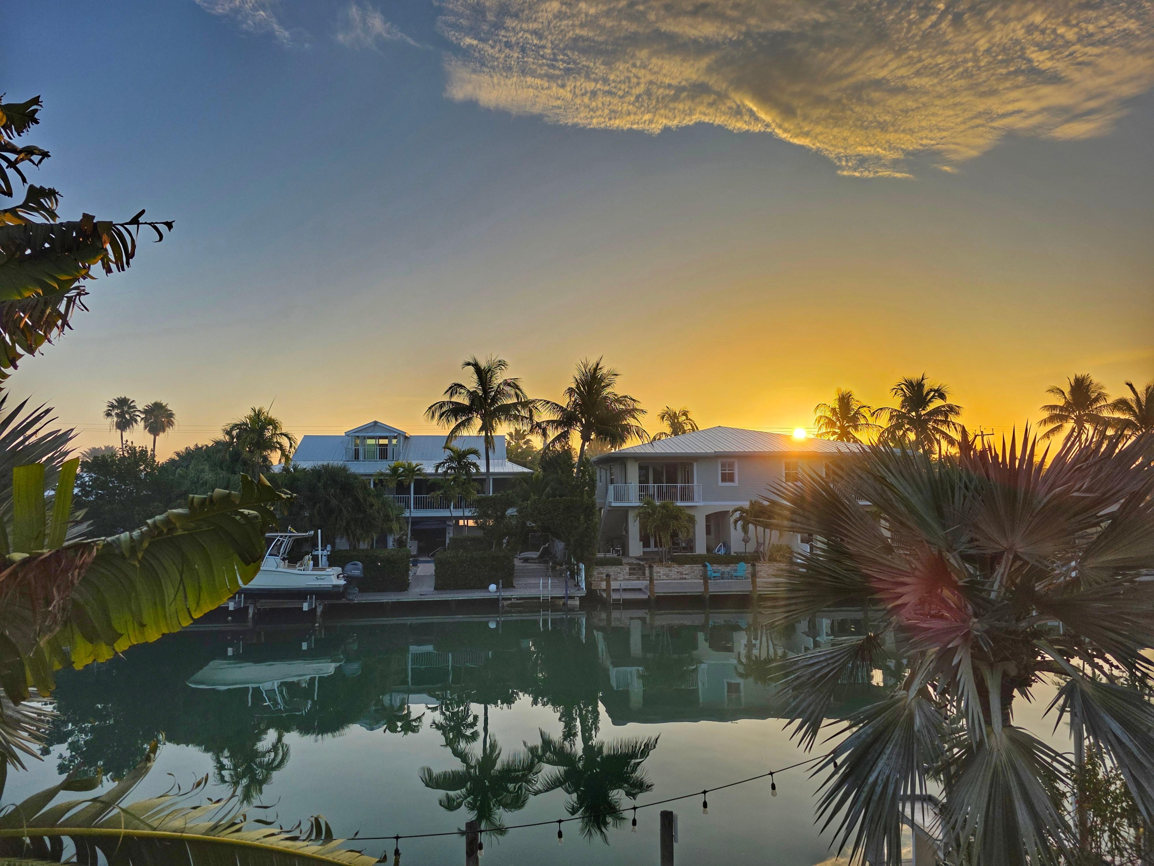 Sunrise from the backyard