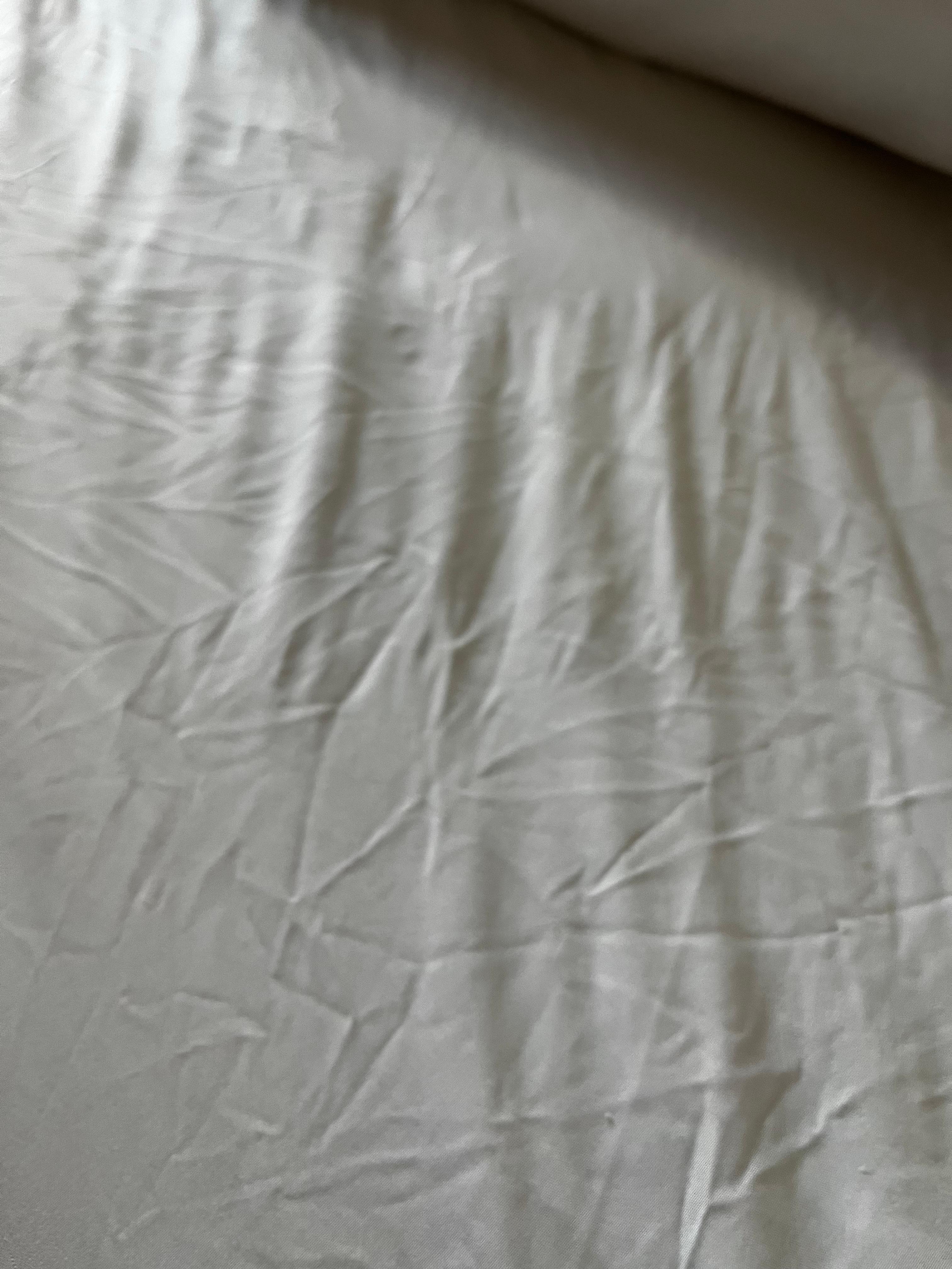 White crusty stuff in sheets