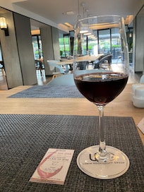 ウェルカムドリンクもサービスです。