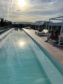 Rooftop pool