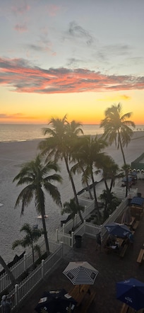Balcony sunset