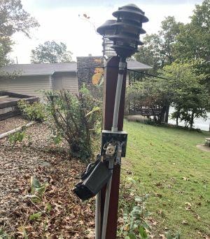 Every Junction box on the bath to the dock, all open and exposed. 