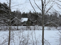 The Condo from across the lake/pond