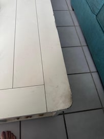Dirt on coffee table