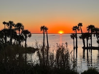 Sunset at Fellsmere Stick Marsh