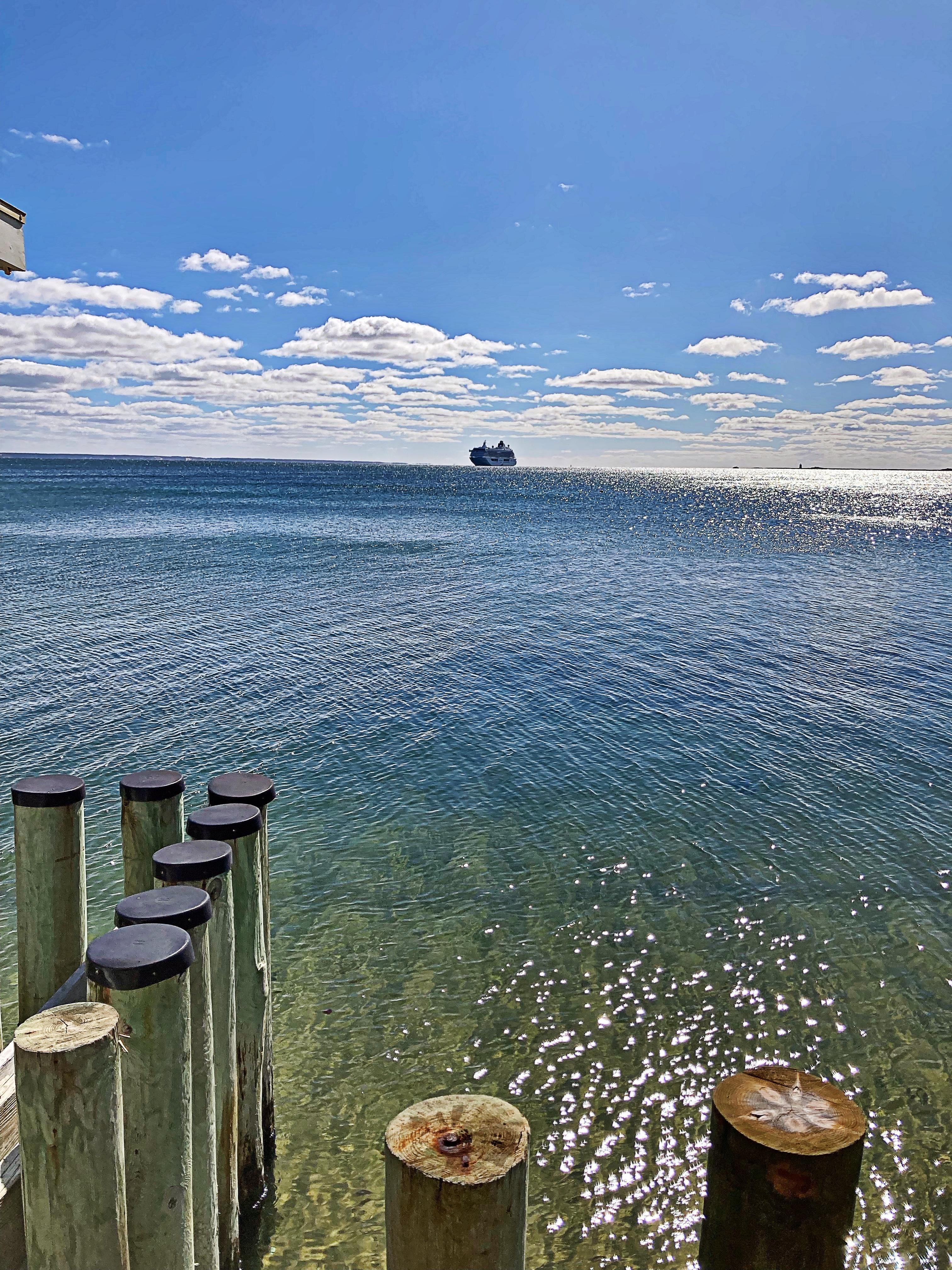 View from restaurant in Provincetown