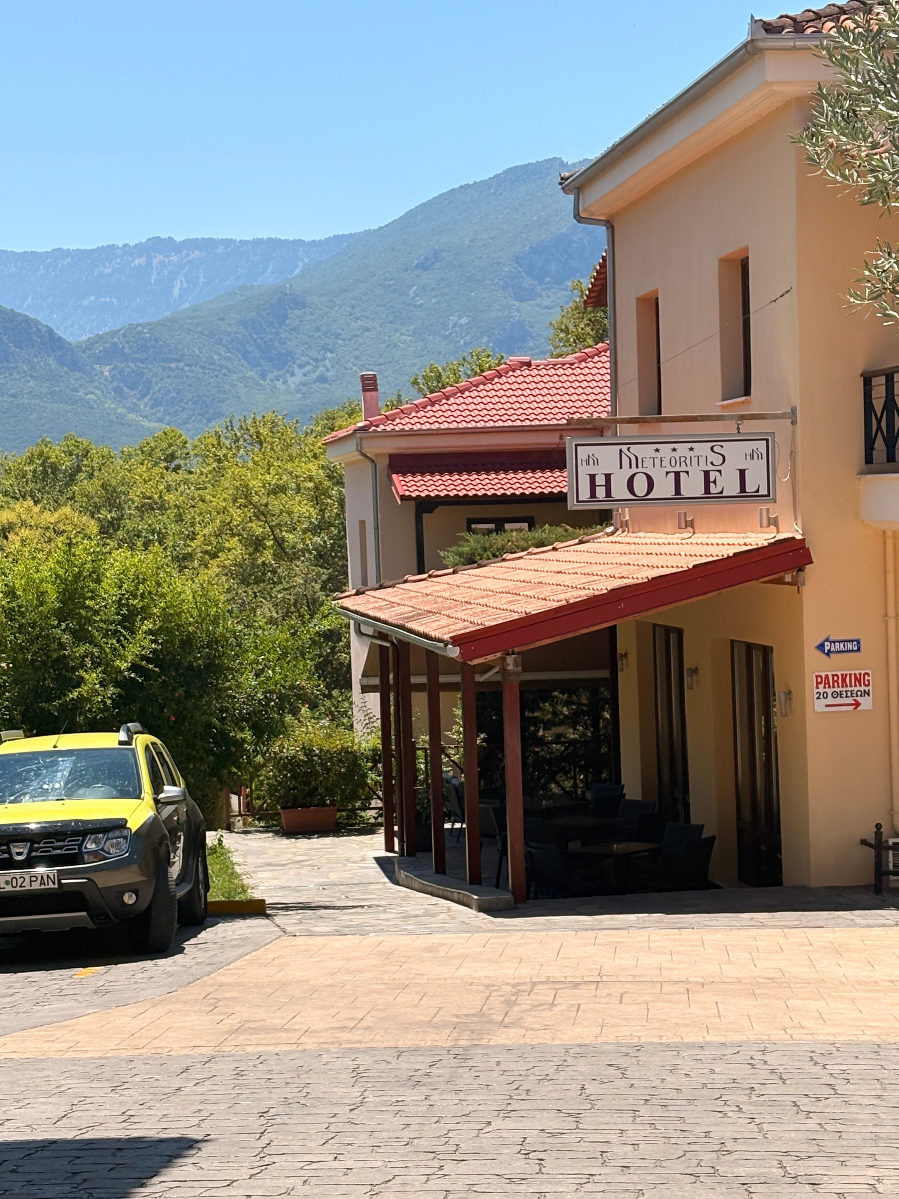 Front of the hotel
