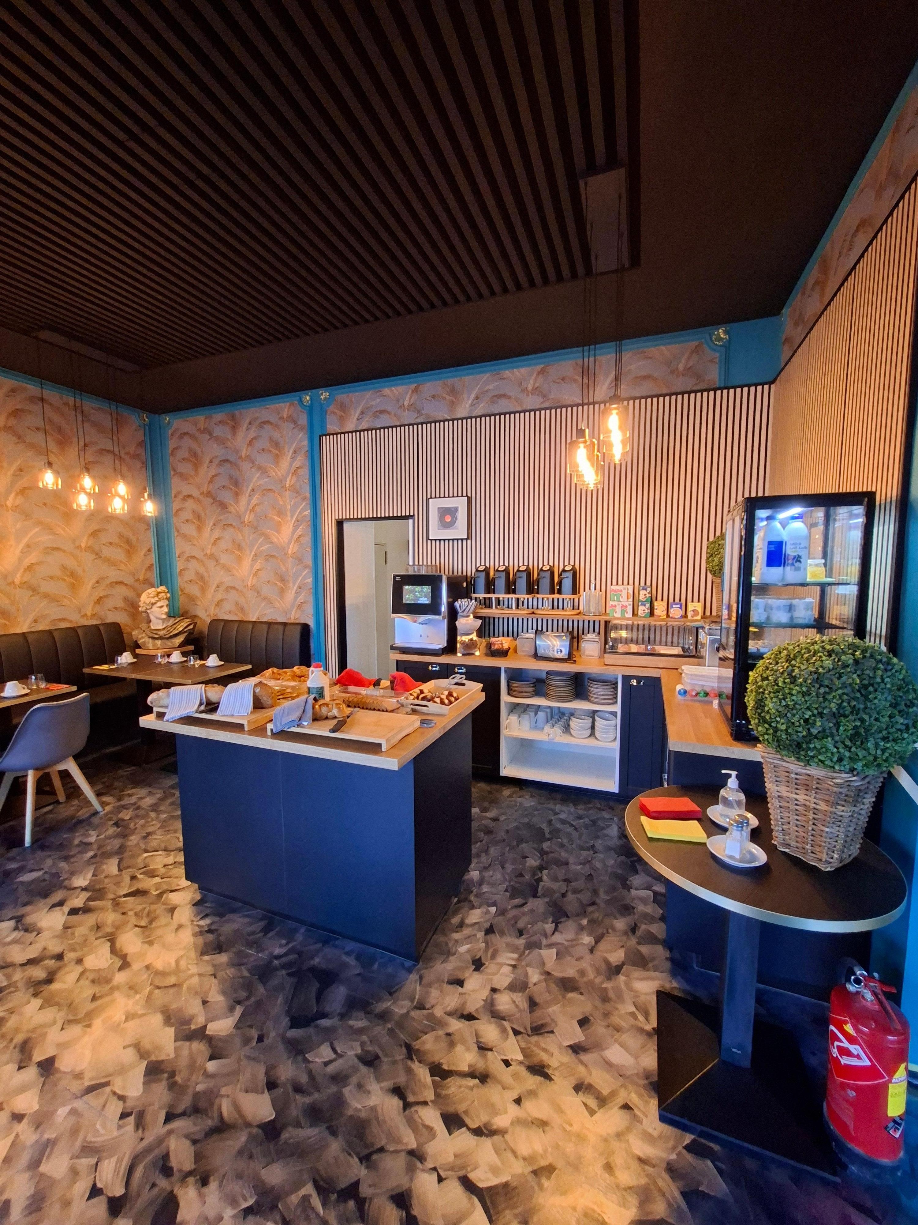 Belle Présentation du petit déjeuner. 