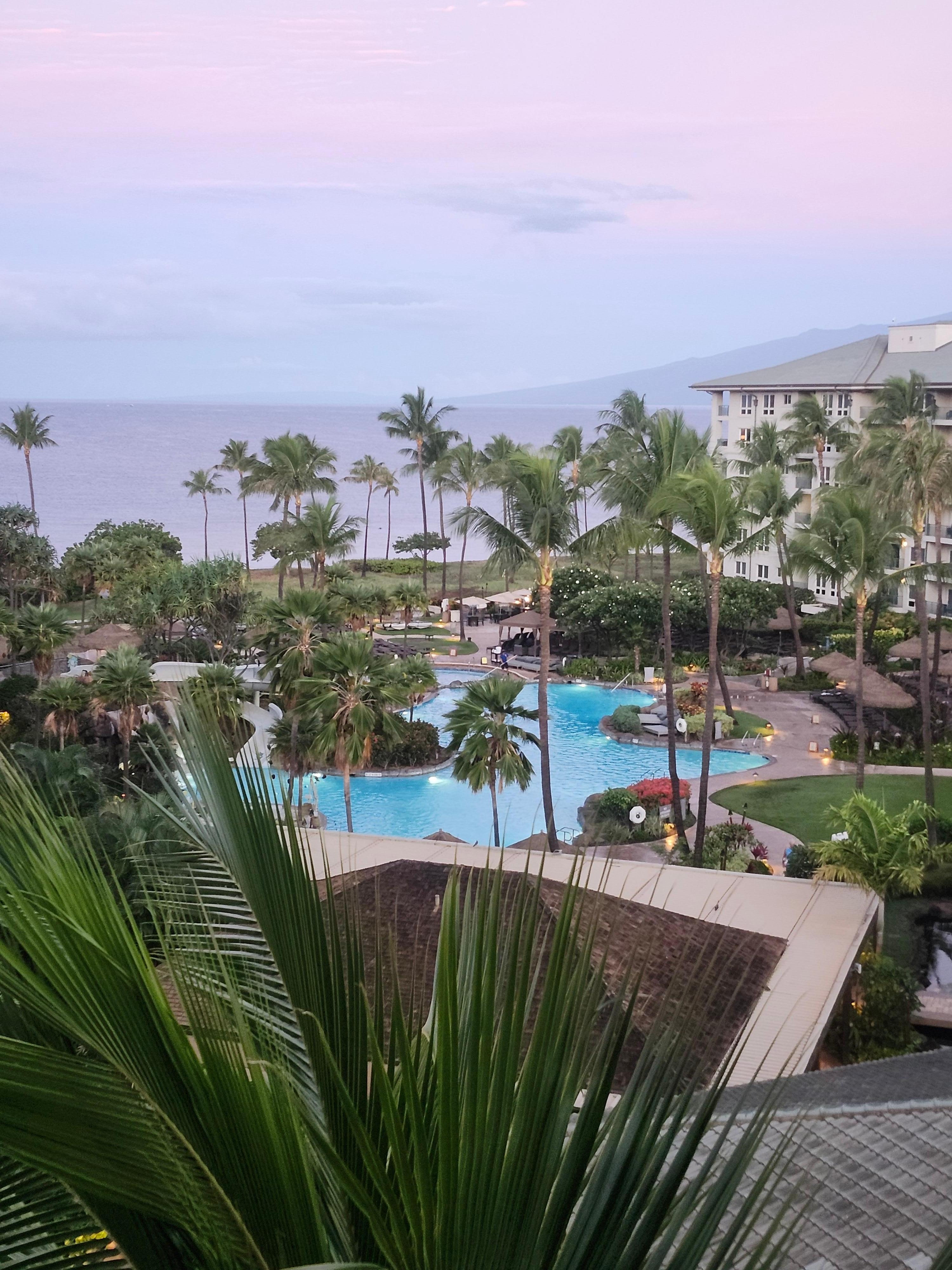 View from our penthouse 2 bedroom.