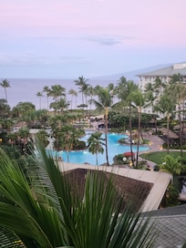 View from our penthouse 2 bedroom.