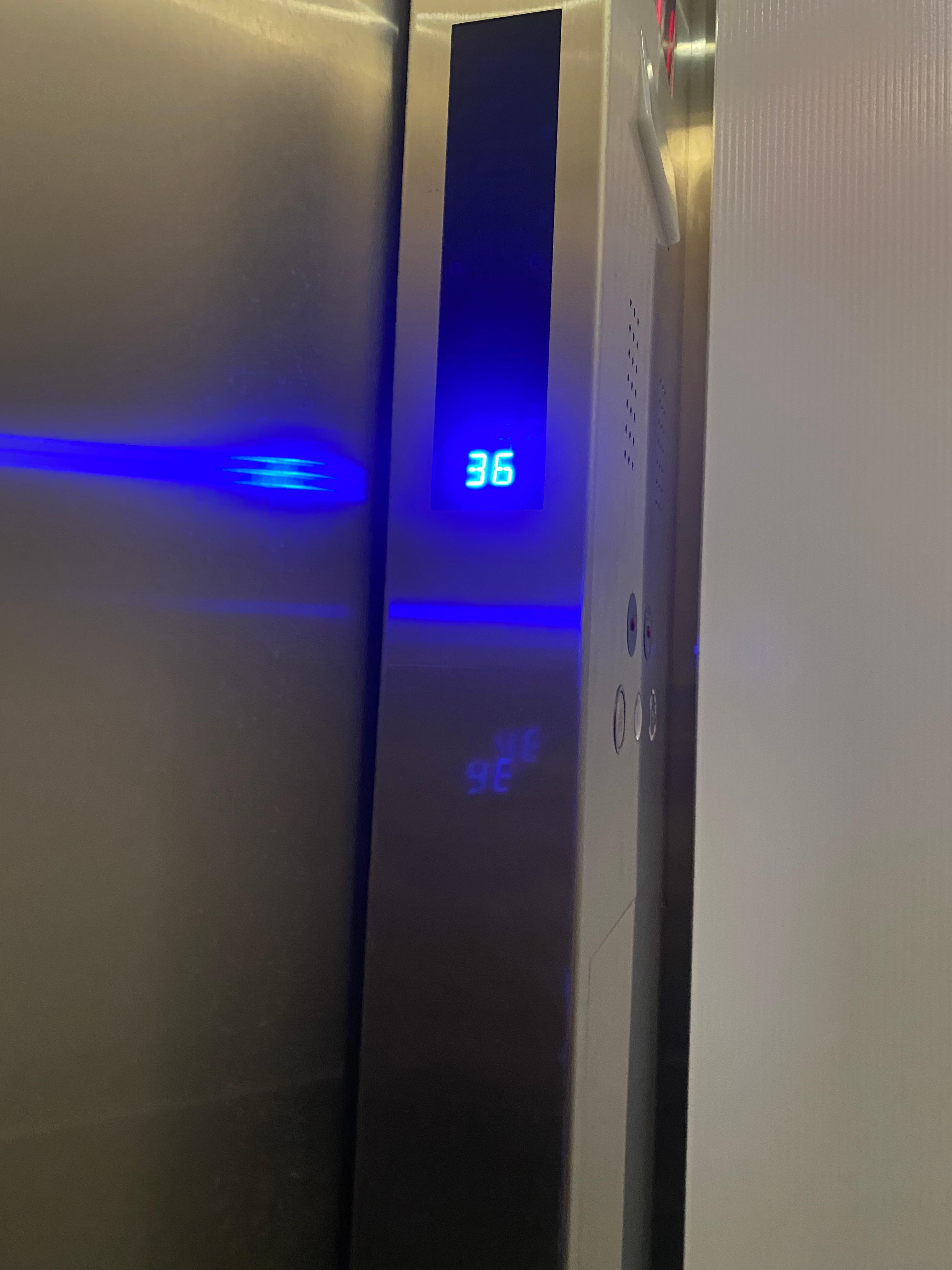 Room key will only work for your floor and room