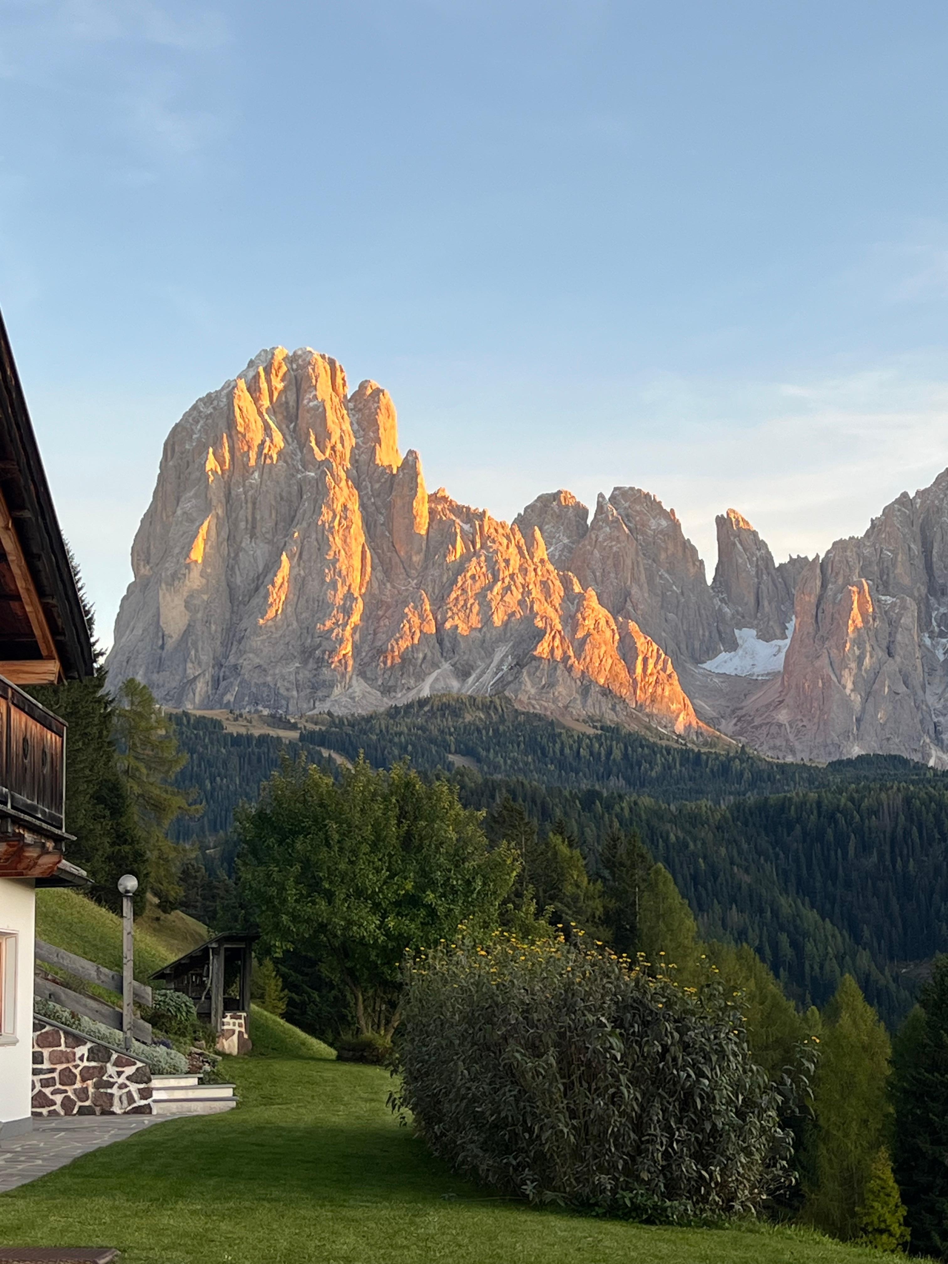 View from in front of the house. 