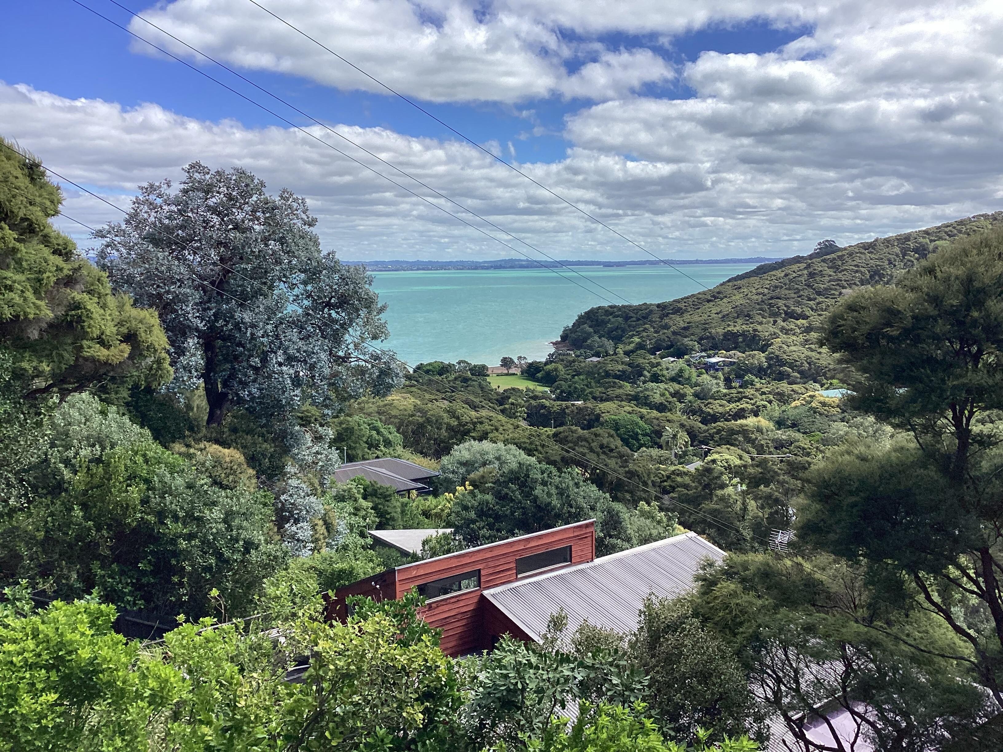 Different view from the deck 