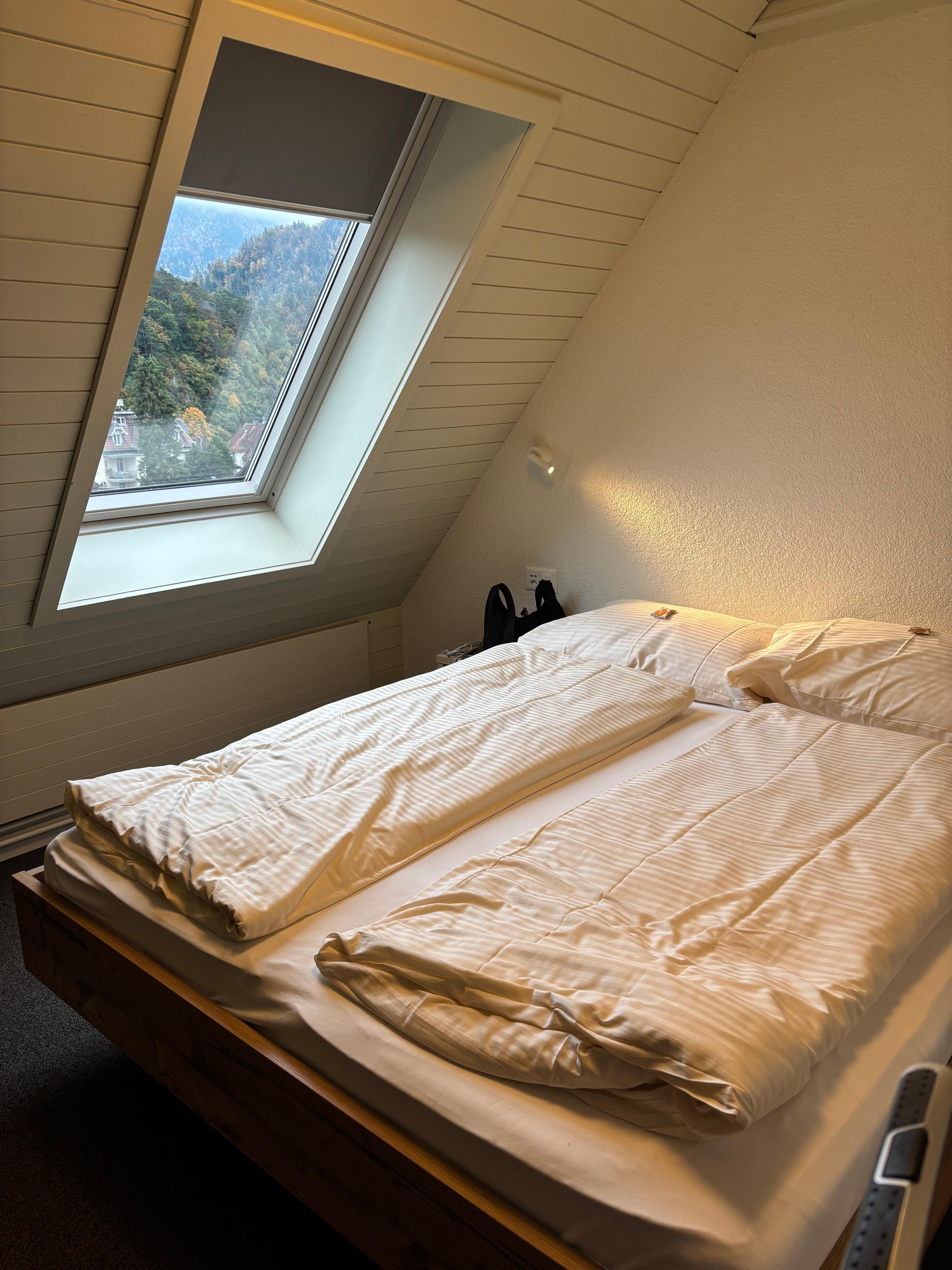 最上階４階は屋根裏部屋みたい