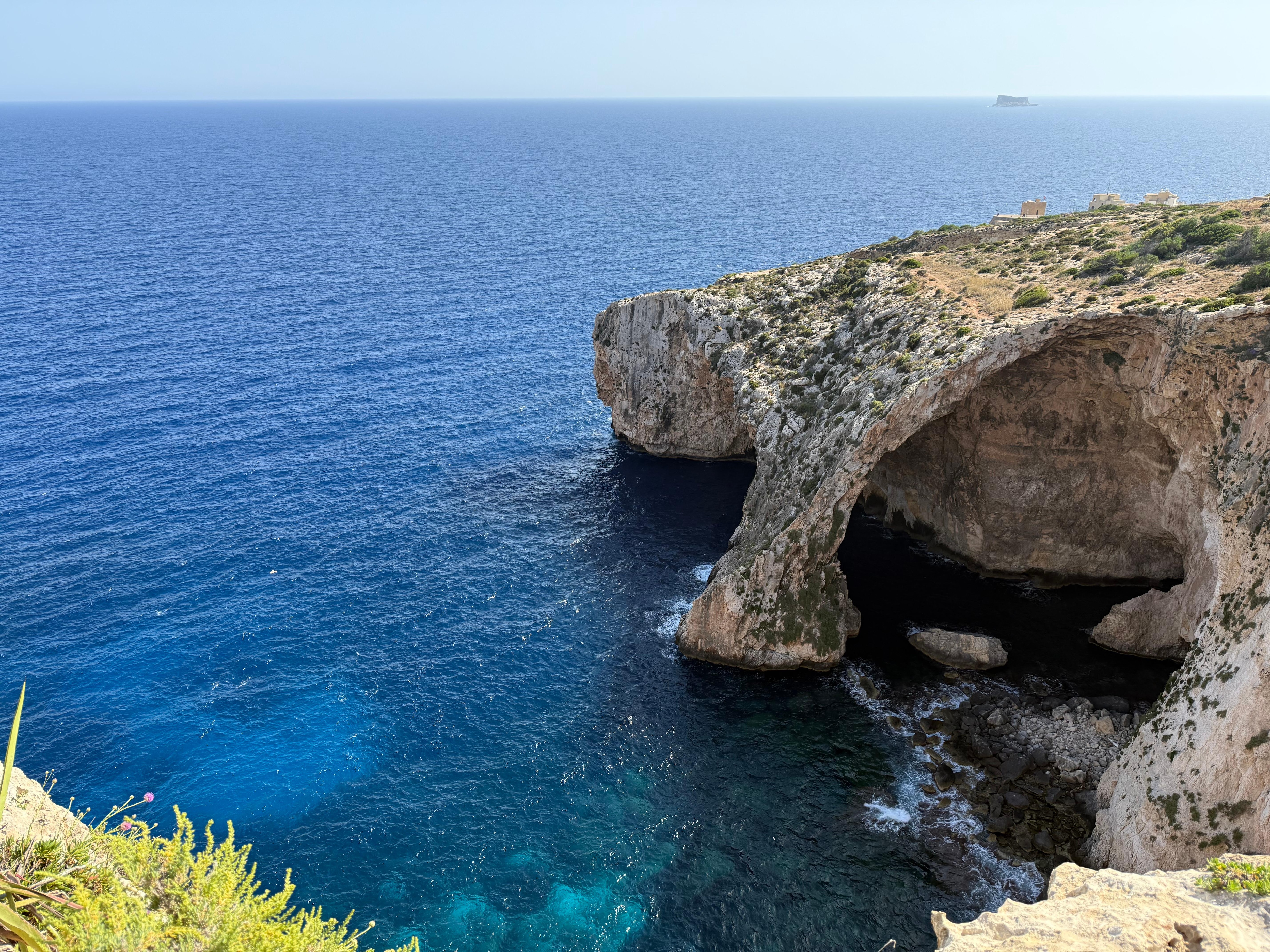 Blue Grotto - short but all uphill walk from hotel