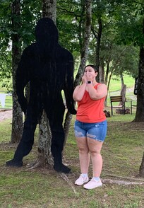 Youngest spotting Big Foot!!!