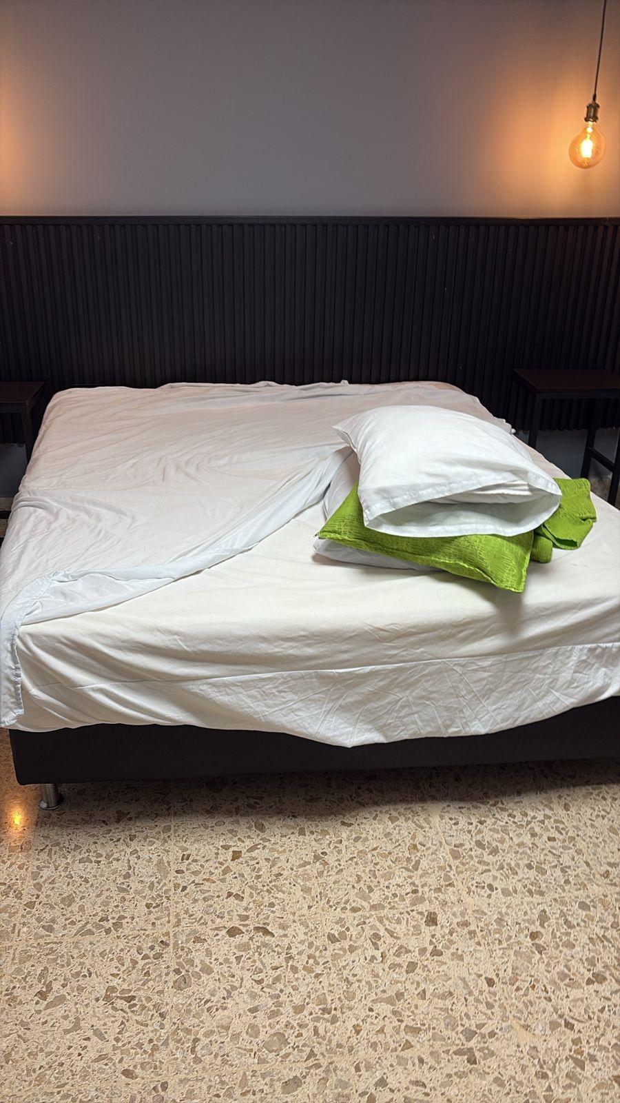 Así entregaron la cama