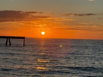 Sunset from the balcony!
