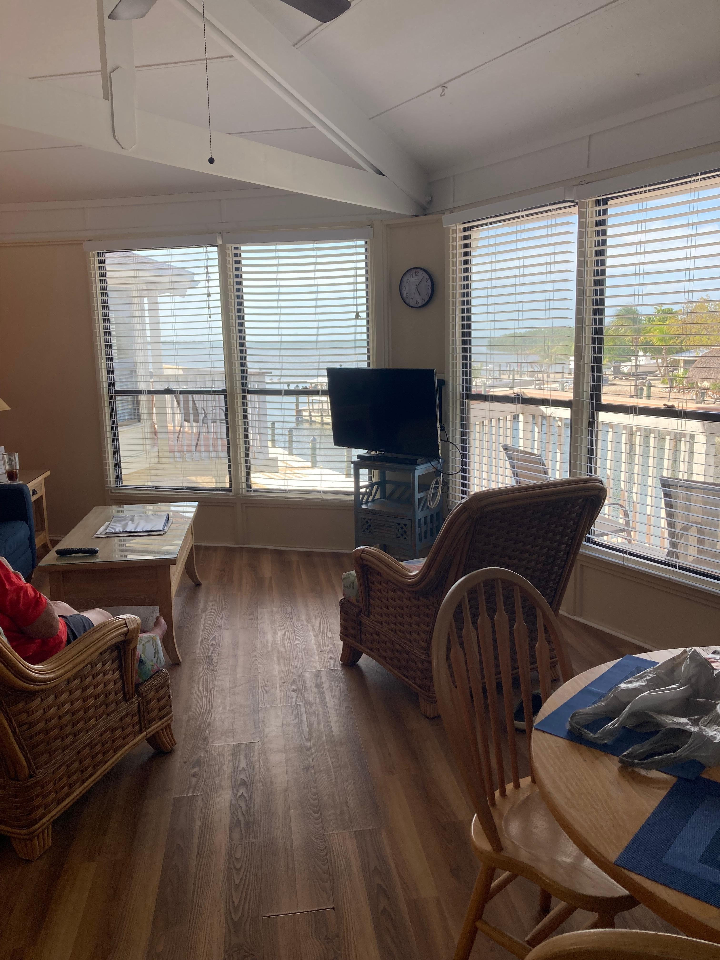 Living dining with view