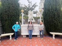Hearst Castle 3 sisters