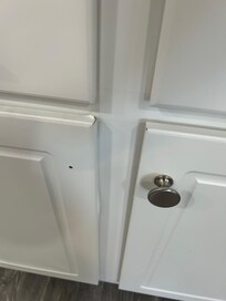 Missing cabinet knobs