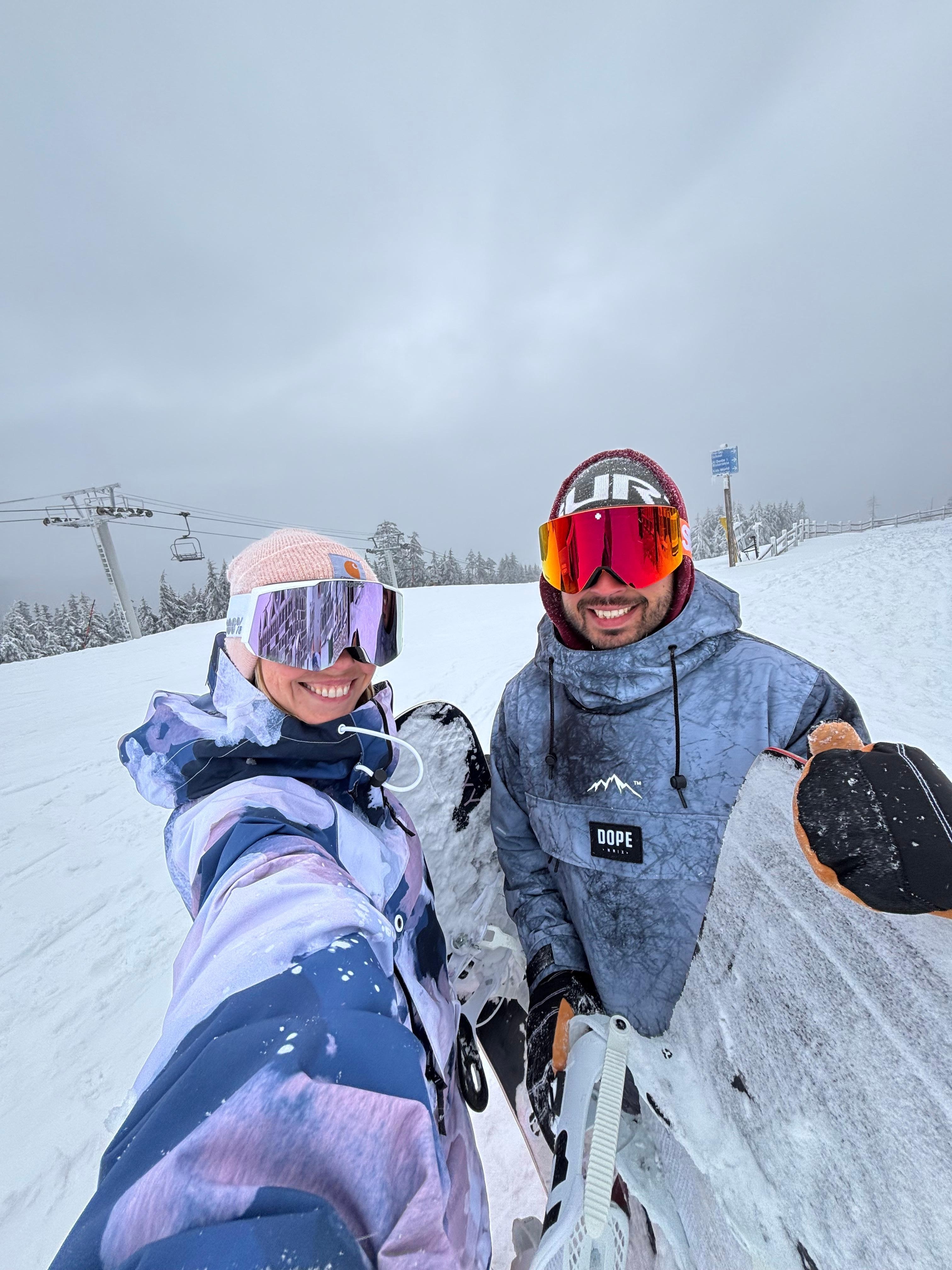 Right outside of the balcony!! 