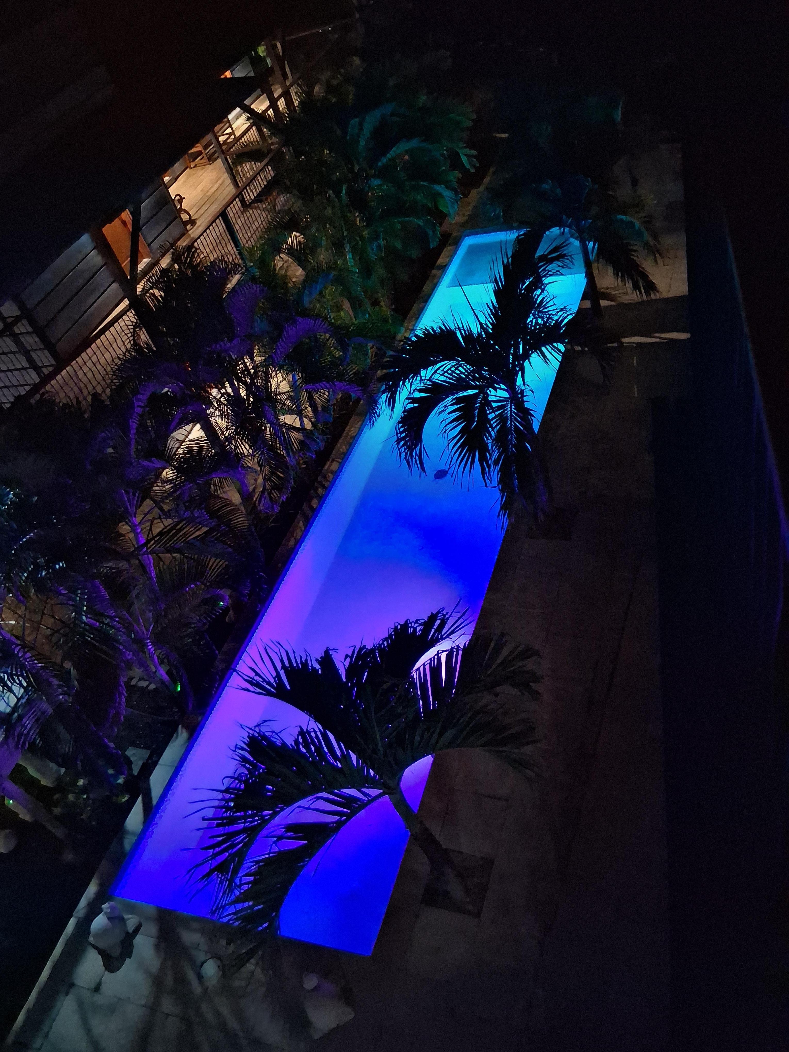 The pool below our room