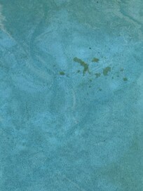 After cleaning was performed