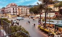 View from the balcony during the day