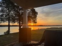 Sunrise from the porch