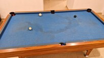 Faded cloth brocken cues