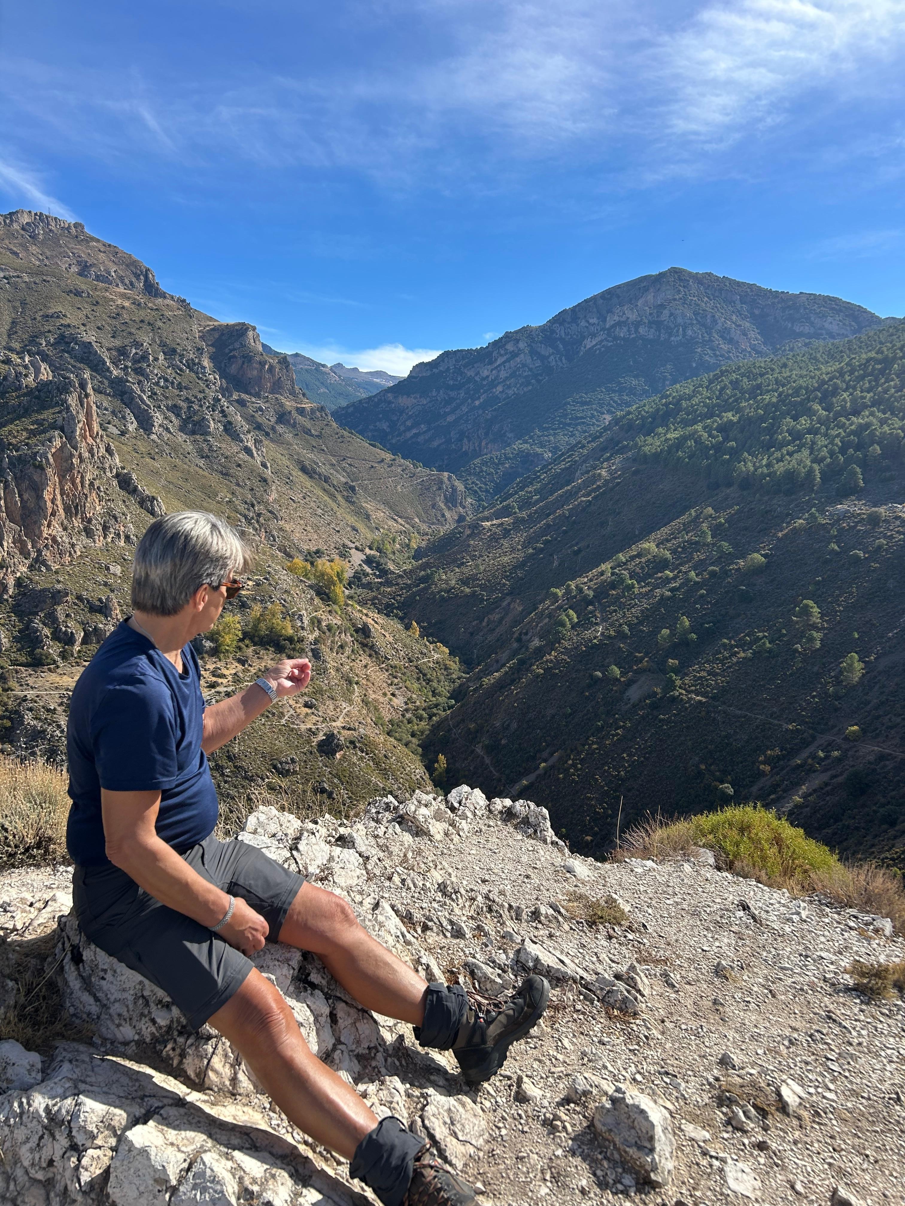 Vandringen Los Chahorros i Monachill