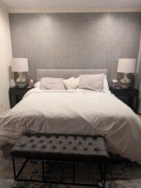The big comfy king bed