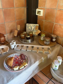 Part of the breakfast