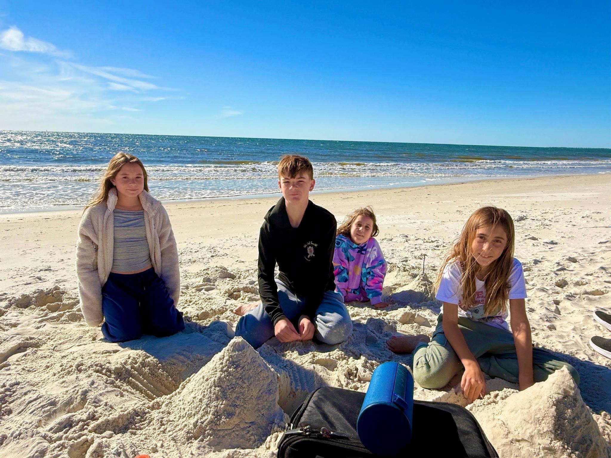 Fun right outside back door. 