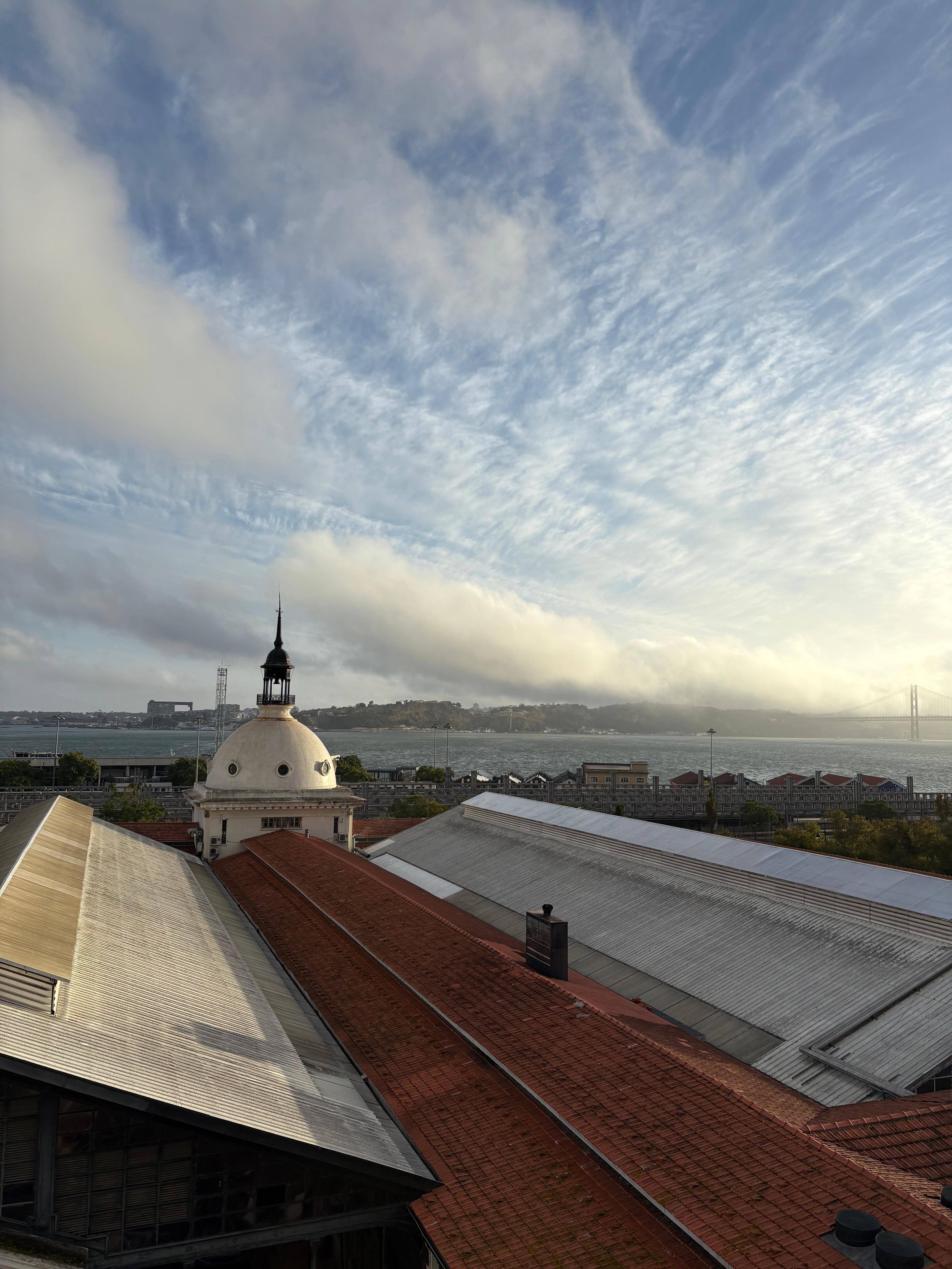 View from our room during the day