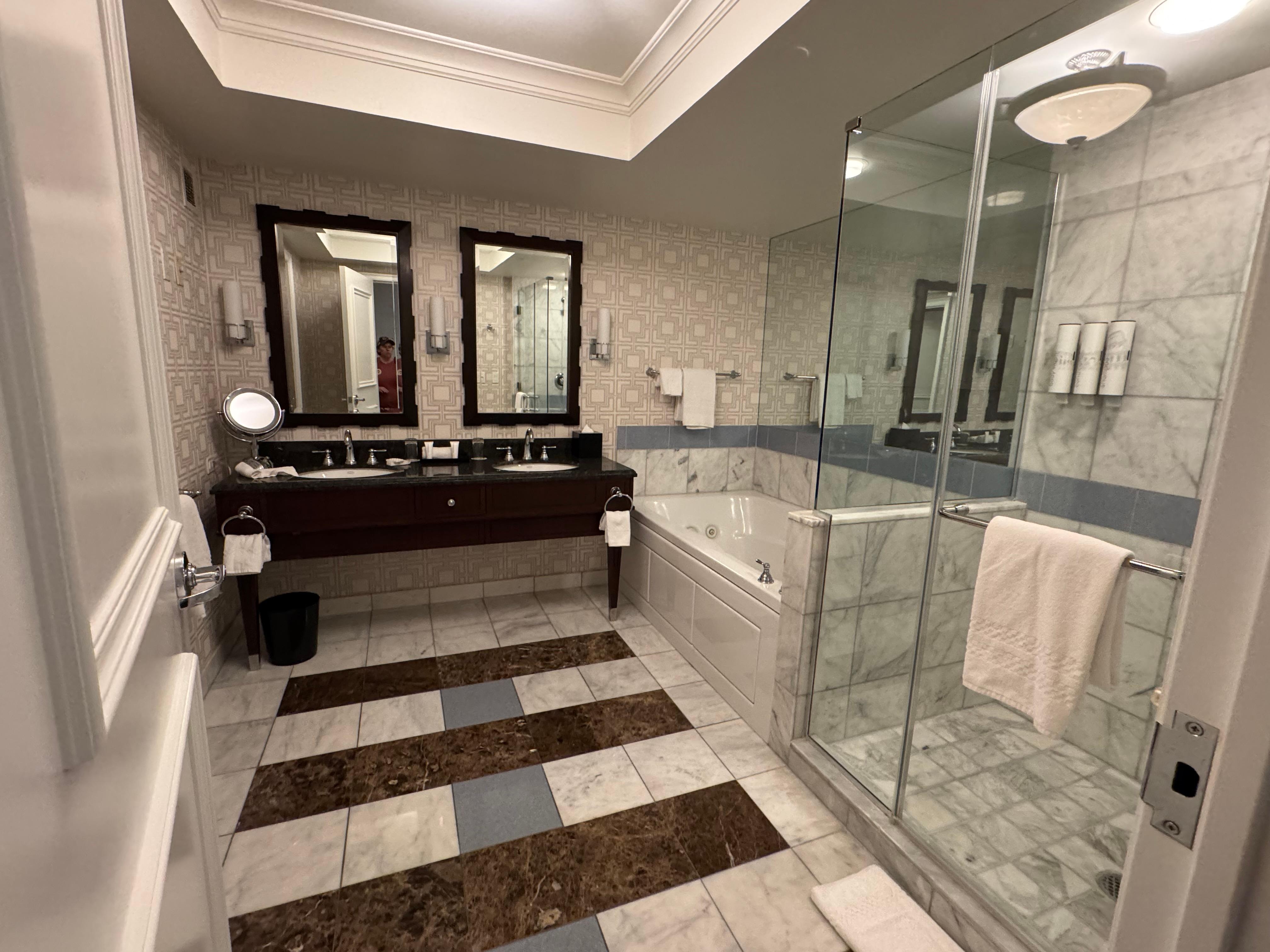 Bathroom of the suite