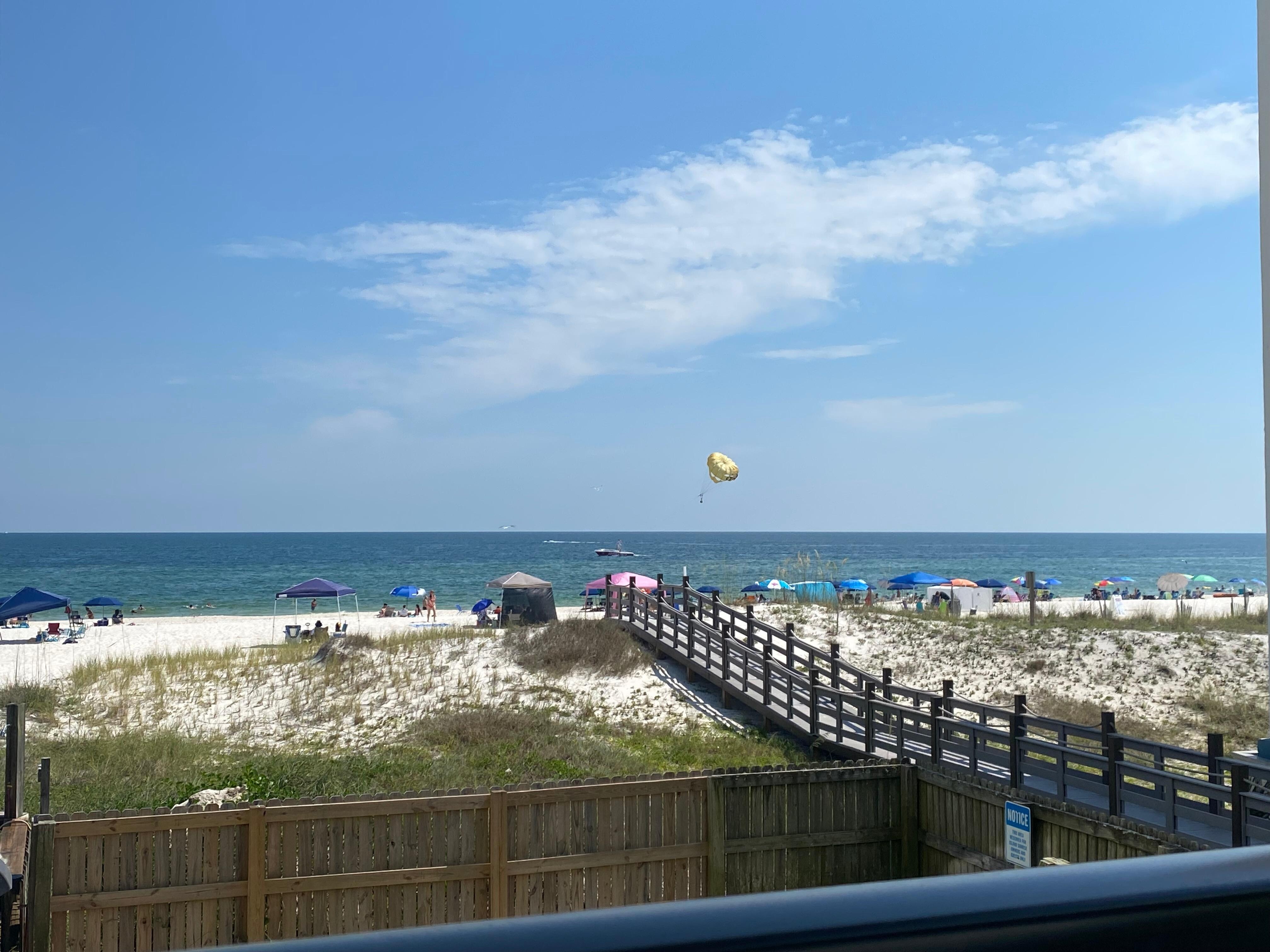 View from patio