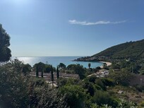 Blick vom Balkon