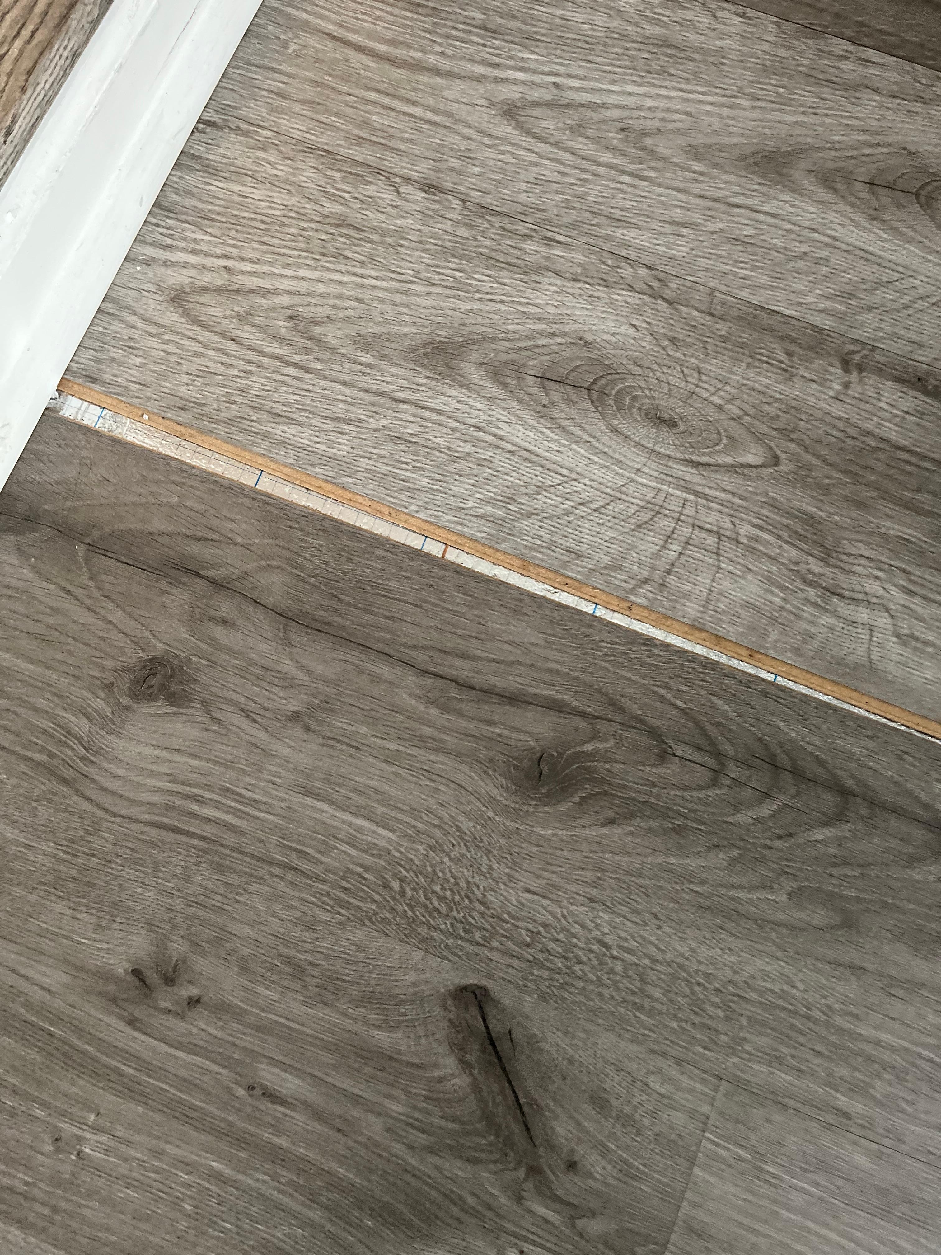 Flooring coming apart 