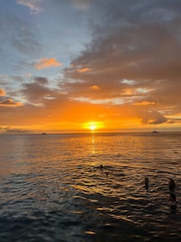 We saw the green flash!