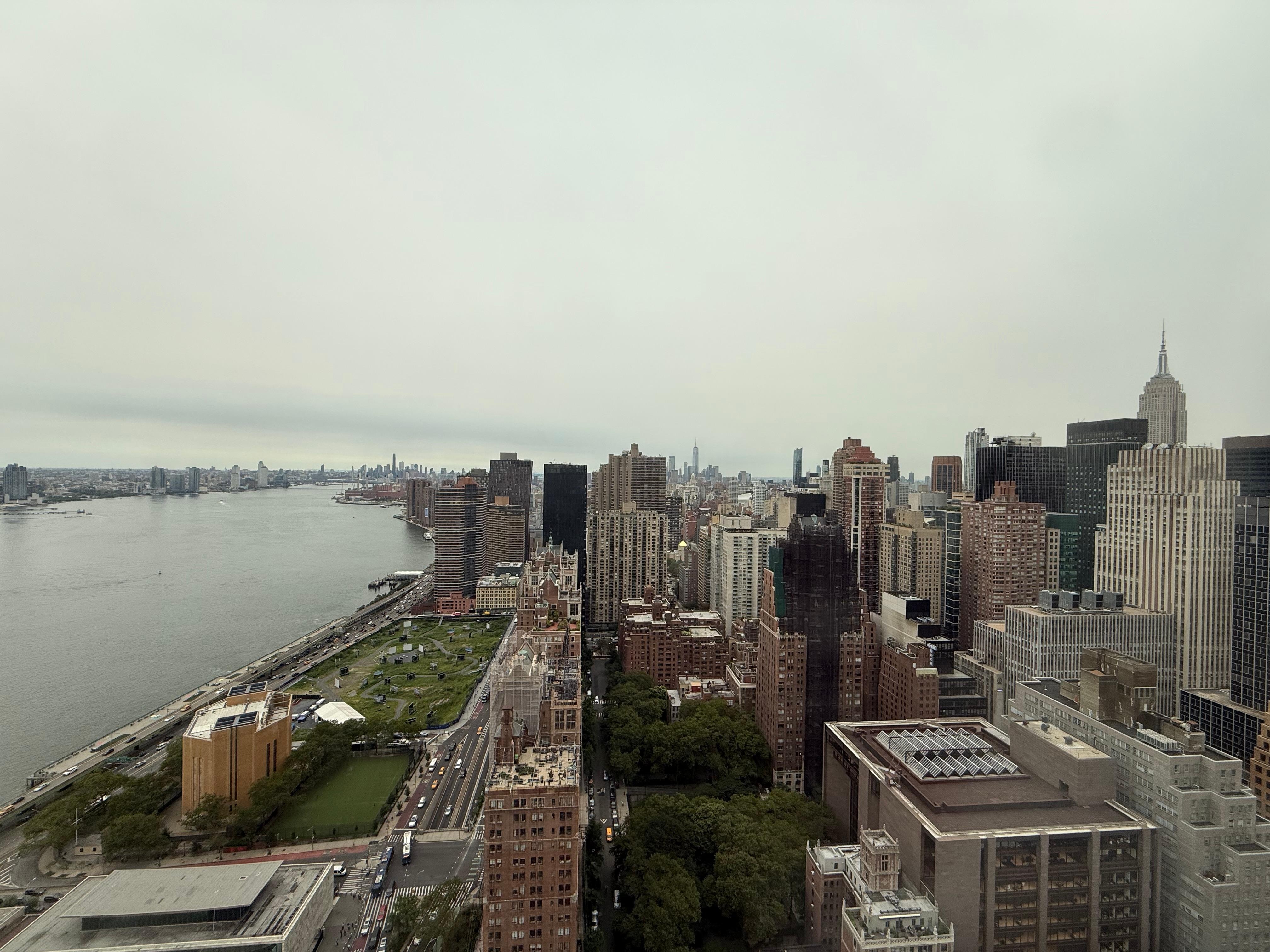 From our room on floor 34