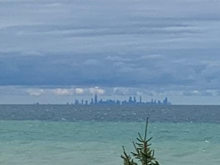 Chicago from the balcony!