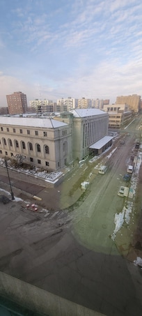 What you see is where you park. Few spots.