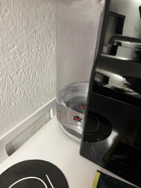 Espresso maker not filled before check in