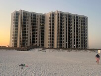 Condo from the ocean.