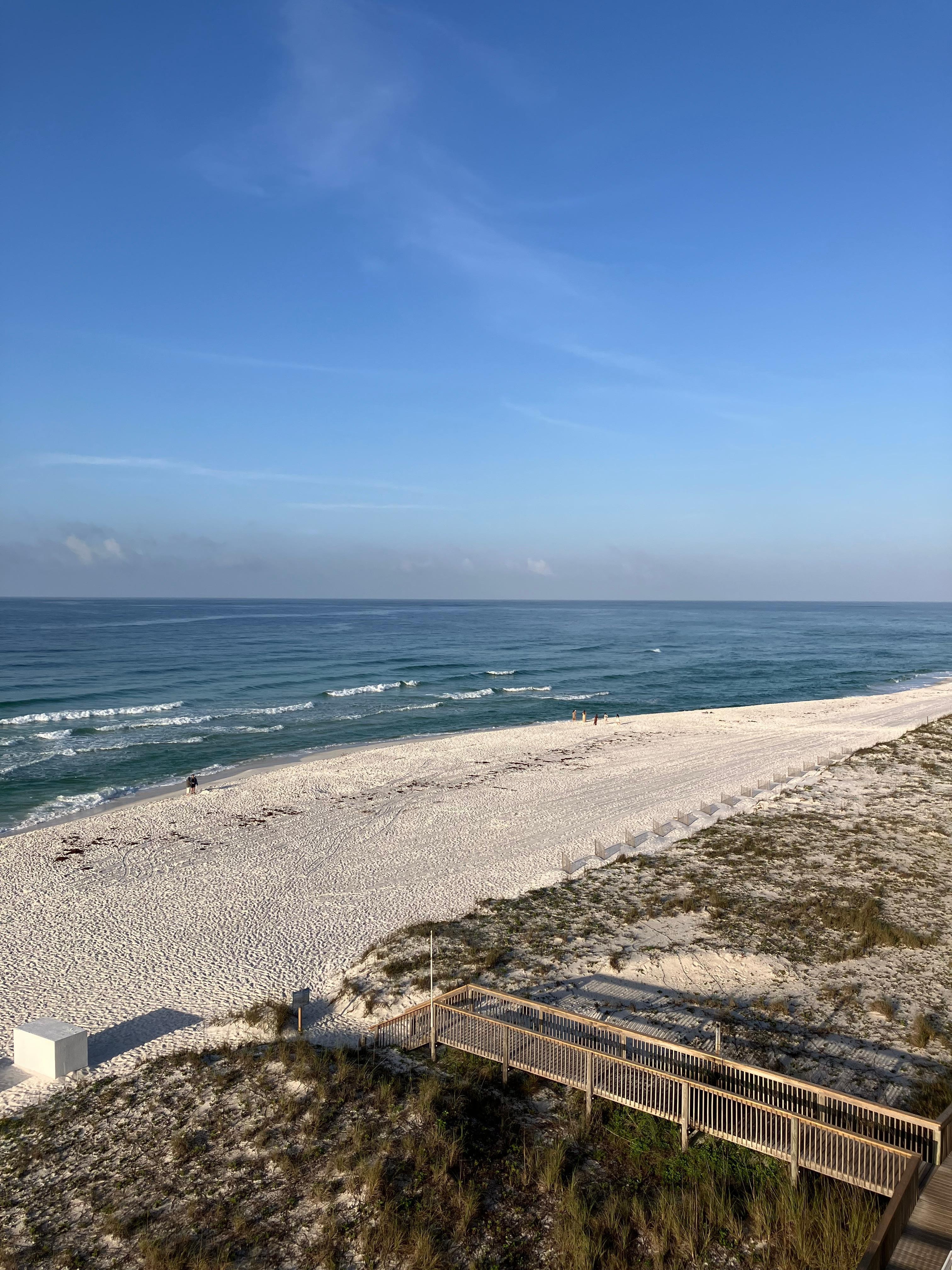 View from 4th floor balcony 